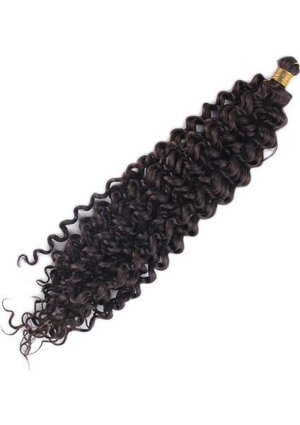 Afro Dalgası Saç - Kahverengi