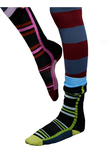 Rowley Sock Kadın Siyah Kayak Çorabı modelleri