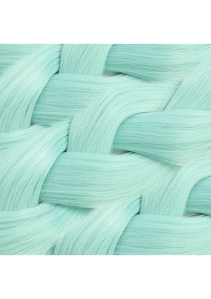 Afrika Örgüsü ve Rasta Için Sentetik Saç - Su Yeşili fiyatları