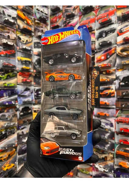 5’li Fast And Furıous Set ( Su Ateş Toys)