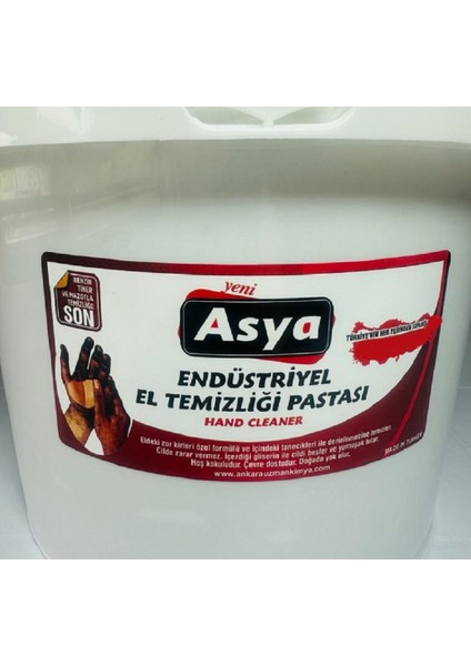 4'lü Asya Endüstriyel El Temizleme Pastası (4000 gr x 4 adet) fiyatları