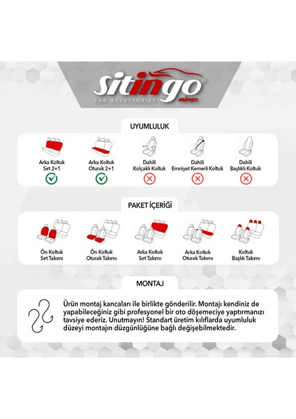 Atmaca Hafif Ticari Oto Koltuk Kılıfı indirimleri