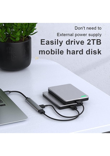 USB Çoğaltıcı Adaptör USB 3.0 Çoklu Bağlantı Noktalı Dağıtıcı Seyahat Dock Laptop Pc Notebook Bilgisayar Adaptörü Ev Ofis Kullanımına Uygun C809