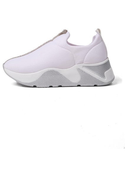 Beyaz Renk Taş Şeritli Kadın Günlük Sneaker Spor Ayakkabı fiyatları