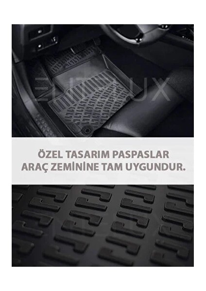 Dacıa Duster 4x4 2022 Için Özel Tasarım 3D Paspaslar!