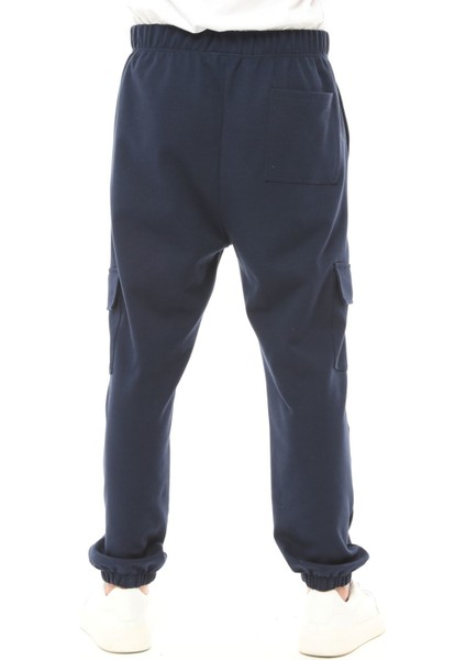 Erkek Kargo Cepli Jogger Eşofman Altı Lacivert modelleri