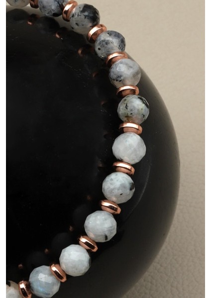 Ay Taşı Doğal Taş Makrome Örme Bileklik Fasetli Kesim fiyatları