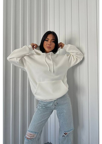 Kapüşonlu Kanguru Cepli Sweat modelleri