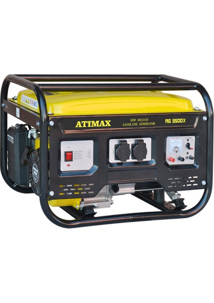 AG3500E Marşlı 3.5 Kva Monofaze Jeneratör