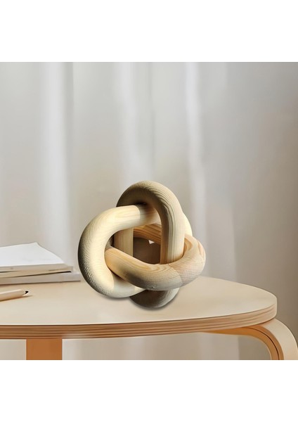 Zincir Bağlantı Dekoru 3 Bağlantılı, Düğüm Dekoru, I Dekoratif Zincir Ahşap (Yurt Dışından) modelleri