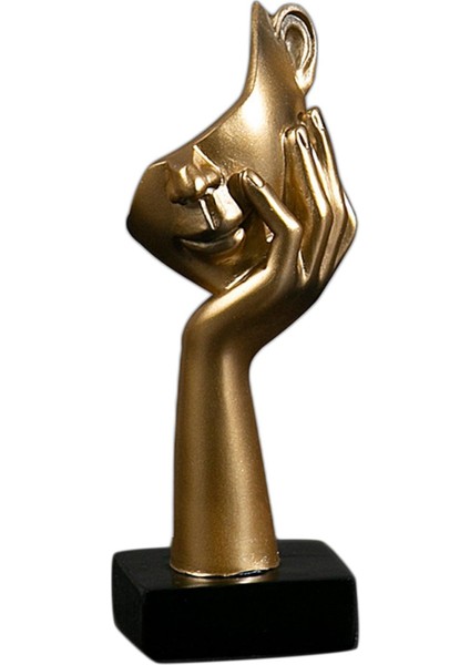 Düşünür Heykeli Yarım Yüz Heykel Kitaplık Aureate I Soyut Heykelcik (Yurt Dışından) modelleri