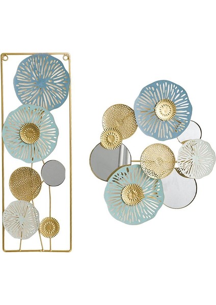 Püskü Metal Heykelleri, 44X5X37.5CM 22X2X60 (Yurt Dışından)