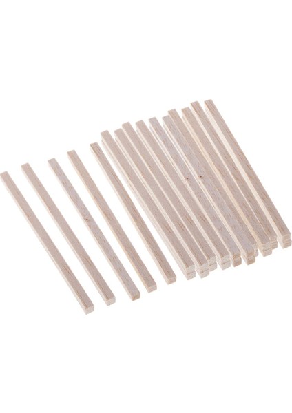 25X Balsa Ahşap Bloklar Çubuklar Dıy Woodcraft Modelleme Malzemeleri Için 5X5X110MM Sopalarla (Yurt Dışından) fırsatları