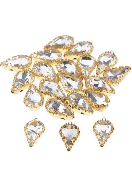 20 Flatback Rhinestones Dikmek El I Kristal Taşlar (Yurt Dışından) indirimleri