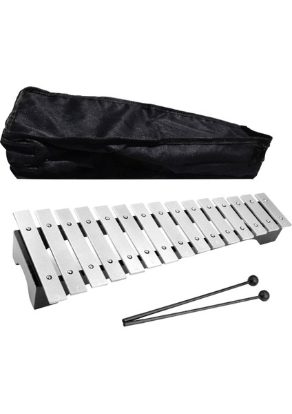 Oyuncular Için 15 Ölçekli Ksilofon Vurmalı Ksilofon Glockenspiel Ksilofon (Yurt Dışından) modelleri