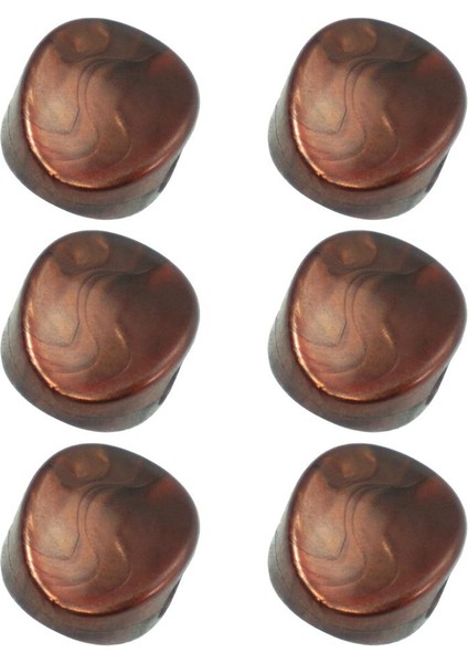 Tuner Kafaları Düğme 6'lı Parçaları Için (Yurt Dışından)