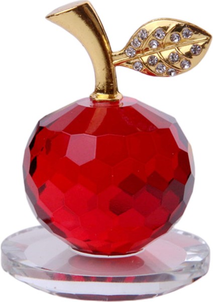 Dekor Için Kristal Süs Heykelcik Orta Parçası 5cm Kırmızı (Yurt Dışından)