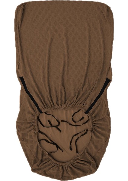 Mobilya Kılıfları Polyester Spandex Jakarlı Kahve (Yurt Dışından)