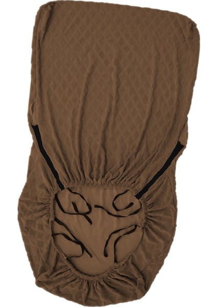 Mobilya Kılıfları Polyester Spandex Jakarlı Kahve (Yurt Dışından)