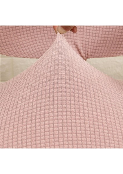 Döner Sandalye Yemek Sandalyesi Pembe Için Çıkarılabilir Slipcover Bölünmüş Koltuk Slipcover (Yurt Dışından) indirimleri