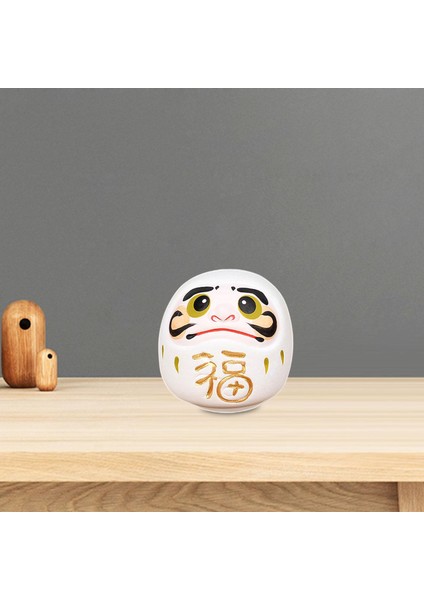 Daruma Heykeli Zanaat Dekoratif Kitaplık Dekoru Için (Yurt Dışından) fırsatları