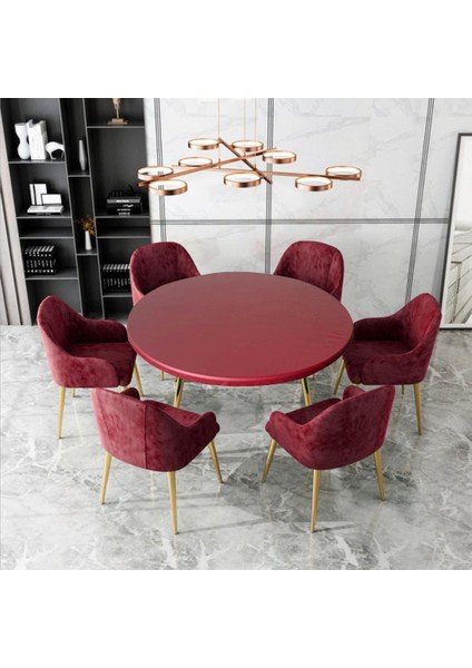100CM/ Yuvarlak Örtüsü Destekli Kırmızı (Yurt Dışından) fiyatları