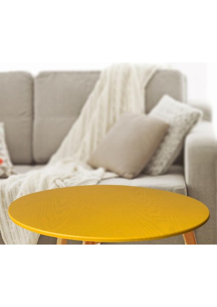 100CM/ Yuvarlak Örtüsü Destekli Sarı (Yurt Dışından) fiyatları