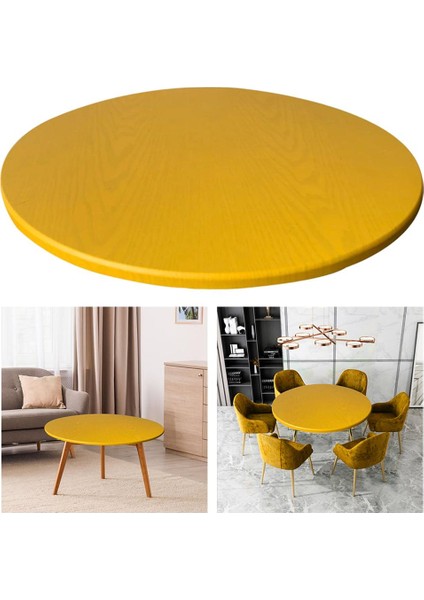 100CM/ Yuvarlak Örtüsü Destekli Sarı (Yurt Dışından) indirimleri