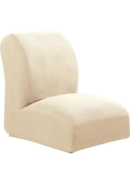 Jakarlı Kolsuz Sandalye Slipcover Dekoratif I Yıkanabilir (Yurt Dışından)