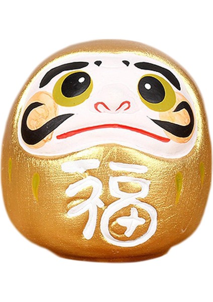Daruma Heykeli Zanaat Dekoratif Kitaplık Dekor Için Turuncu (Yurt Dışından) fiyatları