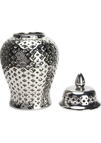 Seramik Zencefil Kavanoz Tapınak Kavanoz Dekor Ev Centerpiece S 15CMX15CMX28CM (Yurt Dışından) fırsatları
