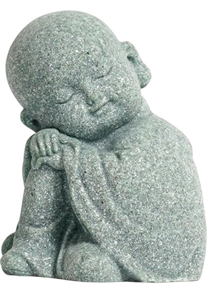 Keşiş Heykelcik Buda Heykeli El Sanatları Üstü Meditasyon Için Dekorasyon (Yurt Dışından) fırsatları