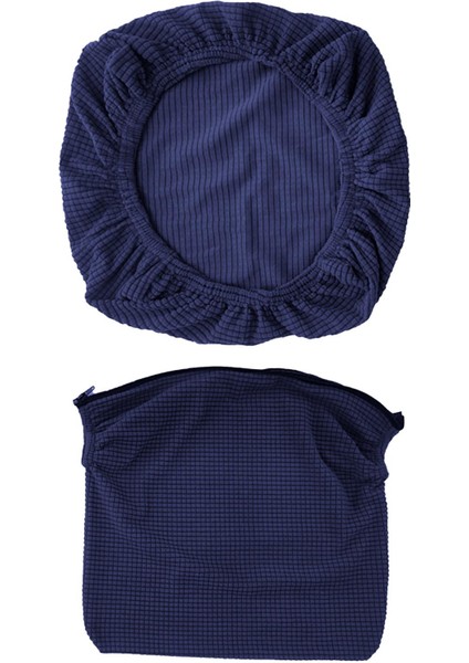 Sandalye Koruyucu Arka Kapak Sandalye Slipcover Oturma Odası Restoran Partisi Için Lacivert (Yurt Dışından)