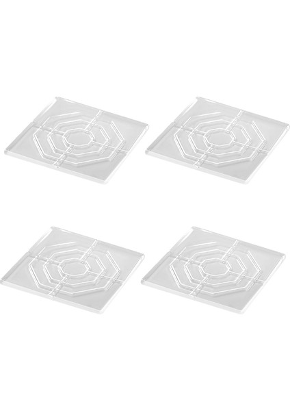 4x Silikon Mobilya Ayak Pedleri Ev Sandalye Bacak Pedleri Sandalye Yatak Kanepe Kare 8 cm x 8 cm (Yurt Dışından) fırsatları