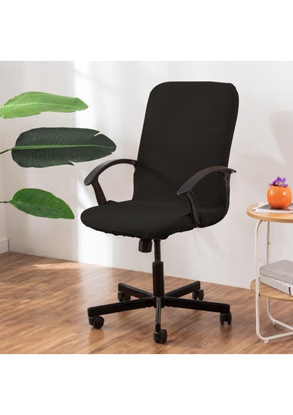 Dayanıklı Streç Sandalye Kılıfı, Yıkanabilir Çıkarılabilir Spandex Housse Noire Şezlong Dökün (Yurt Dışından)
