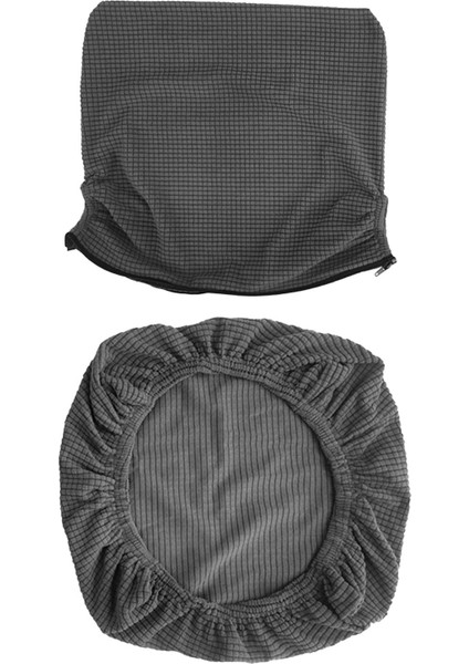 Sandalye Koruyucu Arka Kapak Sandalye Slipcover Oturma Odası Restoran Partisi Için Koyu Gri (Yurt Dışından) fırsatları
