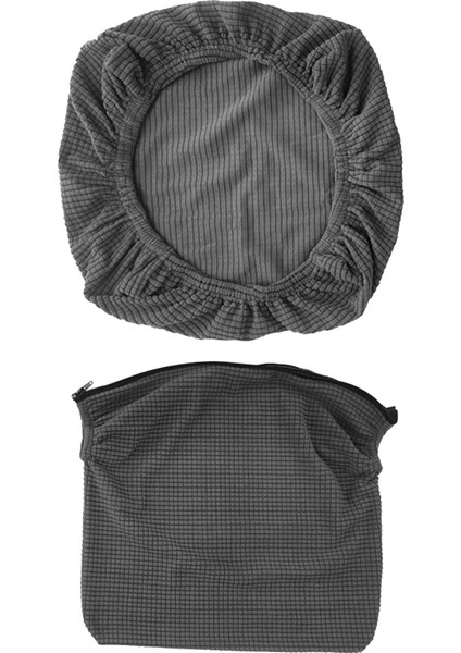 Sandalye Koruyucu Arka Kapak Sandalye Slipcover Oturma Odası Restoran Partisi Için Koyu Gri (Yurt Dışından) indirimleri