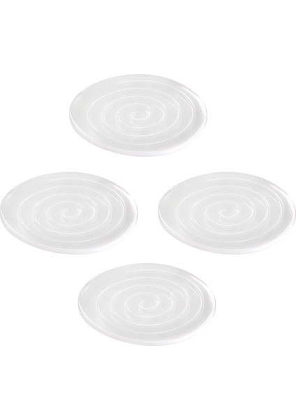 4x Silikon Mobilya Ayak Pedleri Ev Sandalye Bacak Pedleri Sandalye Yatak Kanepe Yuvarlak Çapı 6 cm (Yurt Dışından)