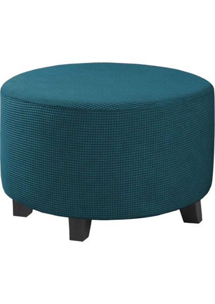 Yüksek Streç Jakarlı Osmanlı Slipcover Kapakları Yıkanabilir Derin Teal (Yurt Dışından)