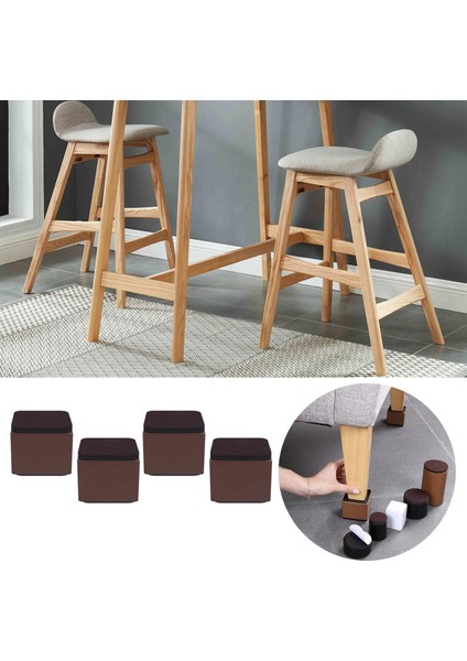 4'lü Çok Fonksiyonlu Ayakları Kaymaz Set 60X52MM Için (Yurt Dışından) modelleri