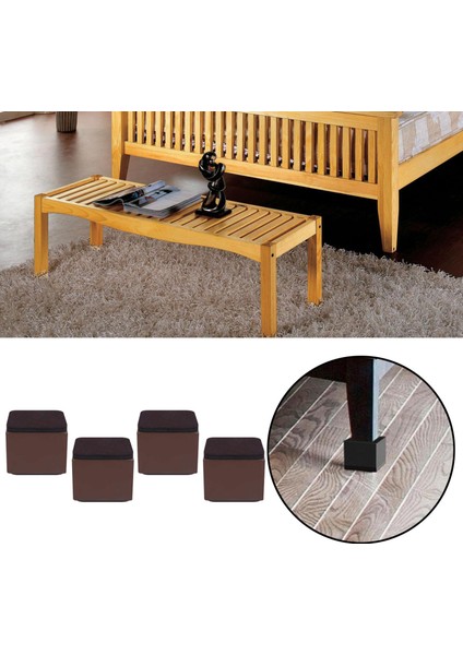 4'lü Çok Fonksiyonlu Ayakları Kaymaz Set 60X52MM Için (Yurt Dışından) fırsatları