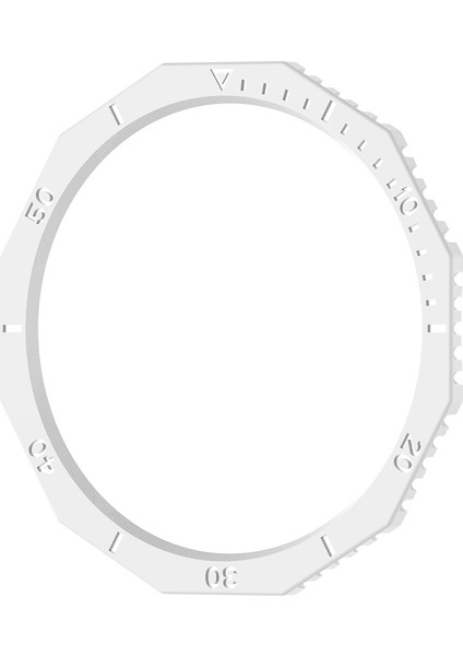 Pc Watch Bezel Case For Samsung Galaxy Watch6 Classic 47MM Bezel Ring Bumper Rhombus Protection Cover (Yurt Dışından)