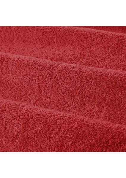 Kırmızı 4 Adet El Yüz Havlusu 50X90 %100 Pamuk Havlu fırsatları
