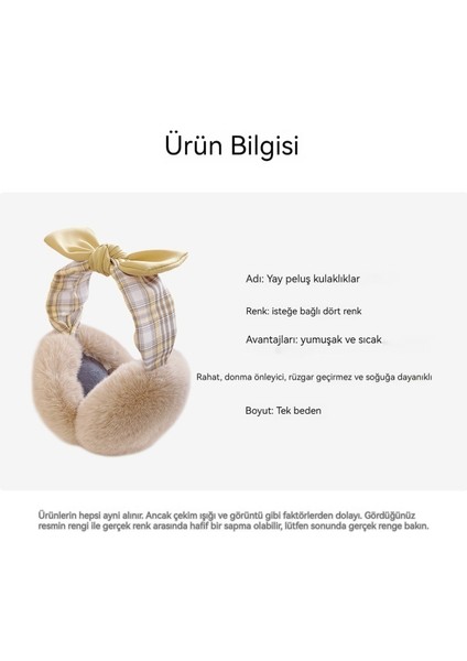 Peluş Kulaklık (Yurt Dışından)