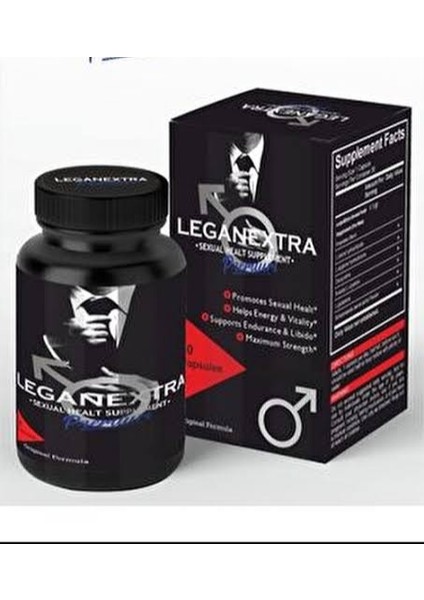 Leganextra Premium Gecktirici Destek Ürünü For Men 30 Adet