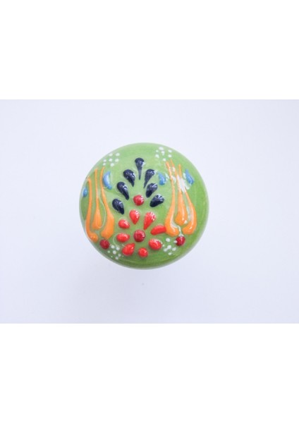 Seramik Yeşil Başlıklı Zeytinyağı/şarap Şişesine Uygun Mantar Kapak (28MMX18MM H40MM)