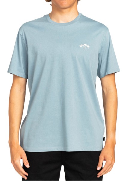 Arch Crew Ss Erkek Mavi Tişört modelleri