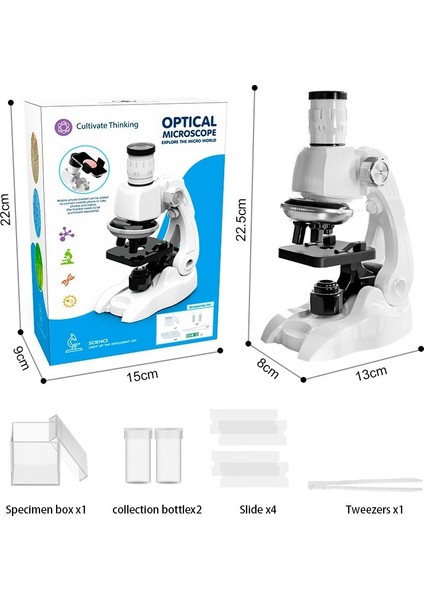 Taşınabilir Mikroskop Oyuncak Bilim Deneyi (Yurt Dışından)