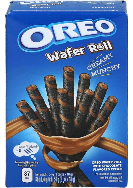 Wafer Roll Creamy Munchy 54GR