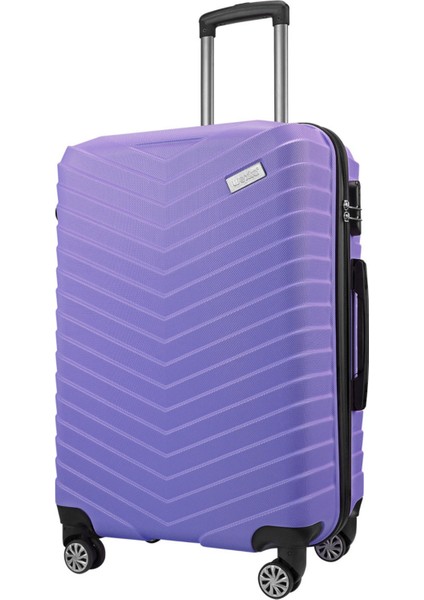 WX-1001 Mor Renk Orta Boy Valiz